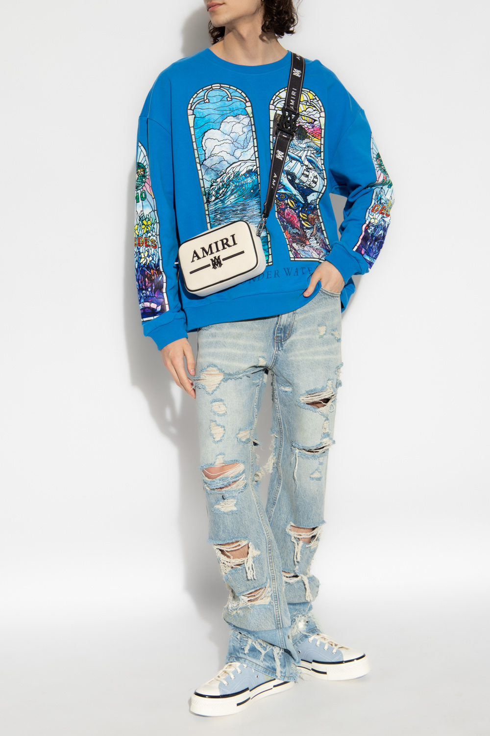 PABLO VINCI Damage sweat shirt
